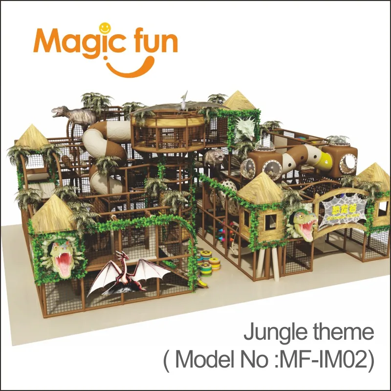 Детская игровая площадка с динозаврами MAGIC FUN
