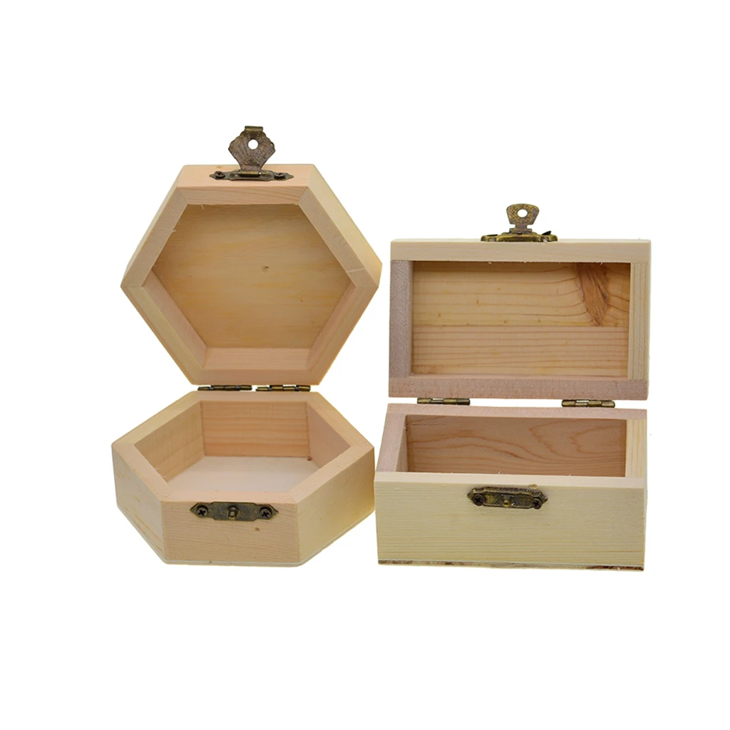 3 шт. деревянные Органайзеры для хранения ювелирных изделий | Дом и сад