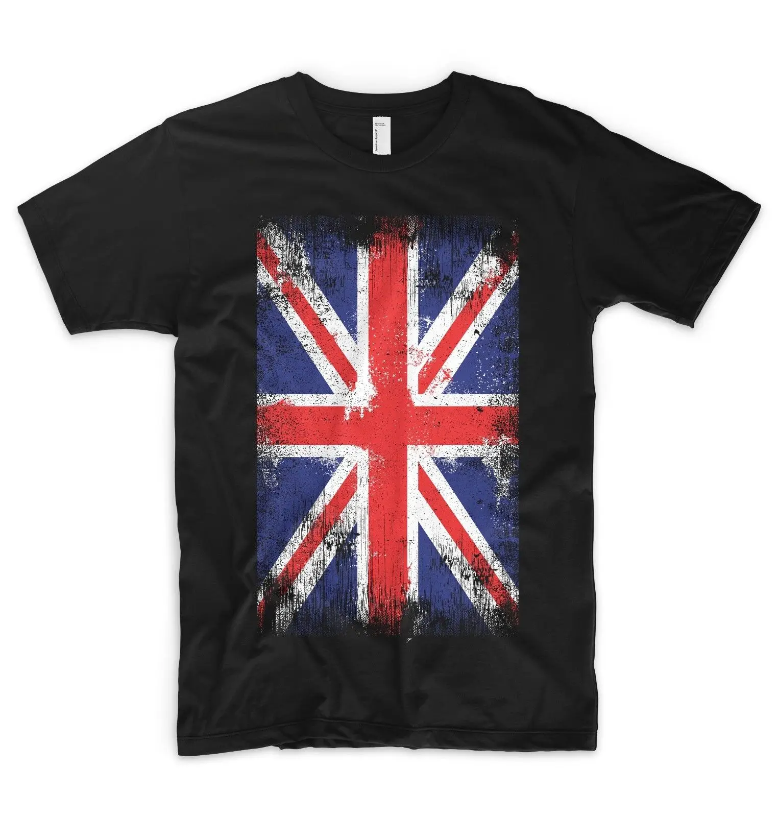Футболка Union Jack Флаг Великобритании Англия Лондон летняя Мужская модная футболка