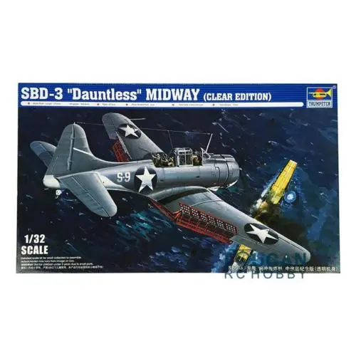 Трубач 1/32 02244 U.S. Военно-морской флот SBD-3C стойкий погружения пилот летательного
