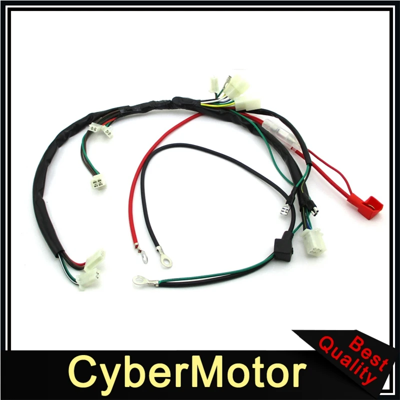 

Wiring Harness Loom For Zongshen 190cc Electric Start Engine Pit Dirt Bike Motorcycle