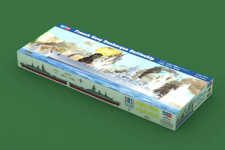 Hobbyboss 86506 1/350 французский темно-синий боевой корабль Dunkerque высокое качество |