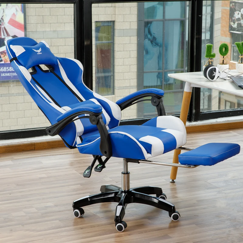 Reclining Office Chair With Footrest Lifted Rotated E-sports Gaming Household Multi-function Computer Massage | Мебель