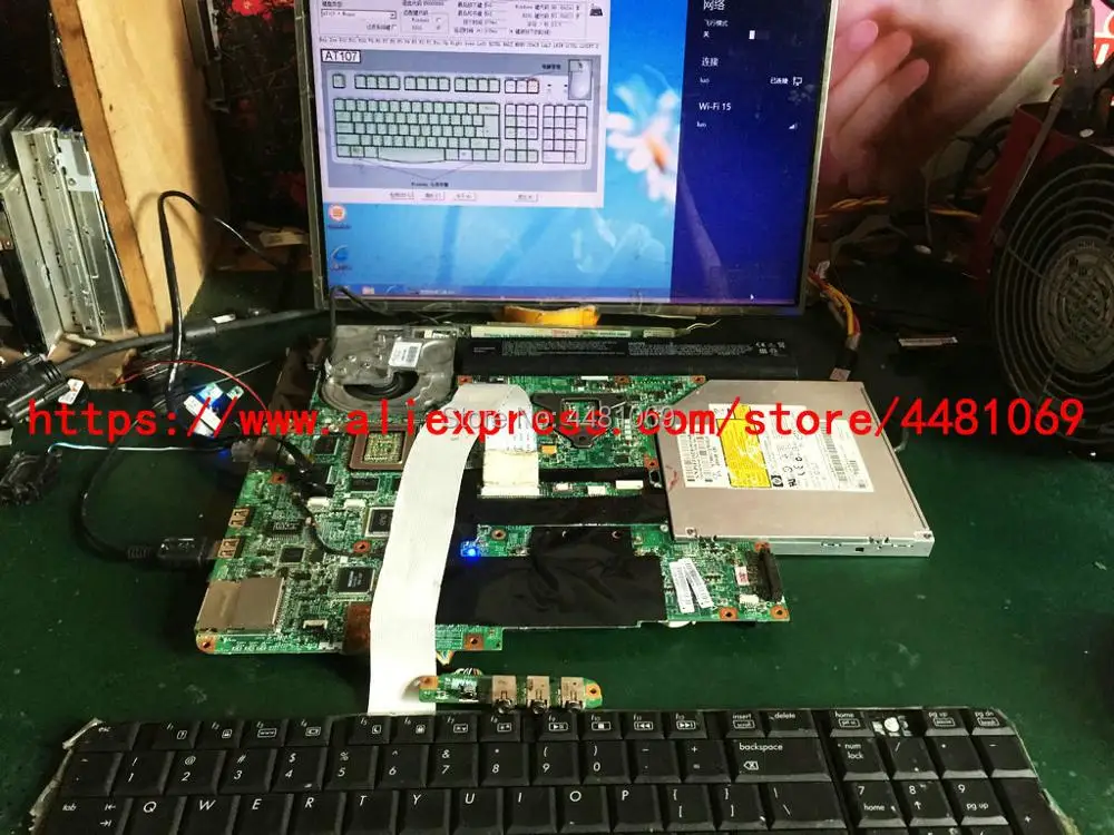 Материнская плата 447982 001 для ноутбука HP Pavilion dv9000 DV9500 DV9600 461068 100%