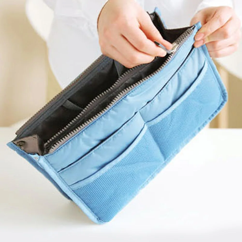 2018 модные косметички вкладыши для сумок органайзер большая подкладка аккуратный