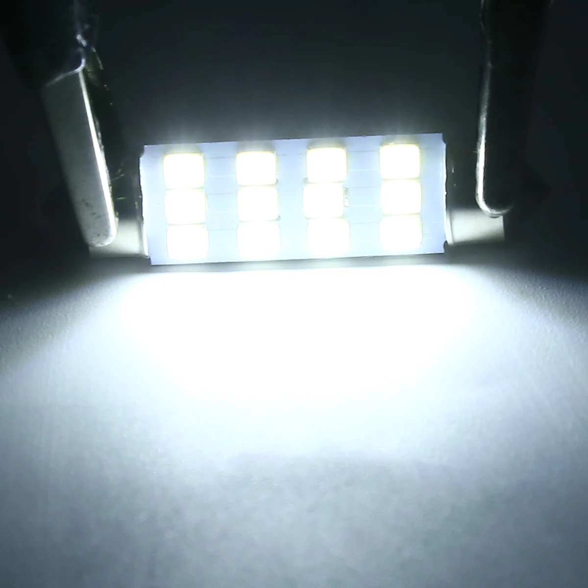Mayitr 10 шт. 41 мм 3528 12SMD Белая светодиодная гирлянда Интерьер автомобильного салона Свет Поворотная сигнальная лампа парковочная резервная лампочка