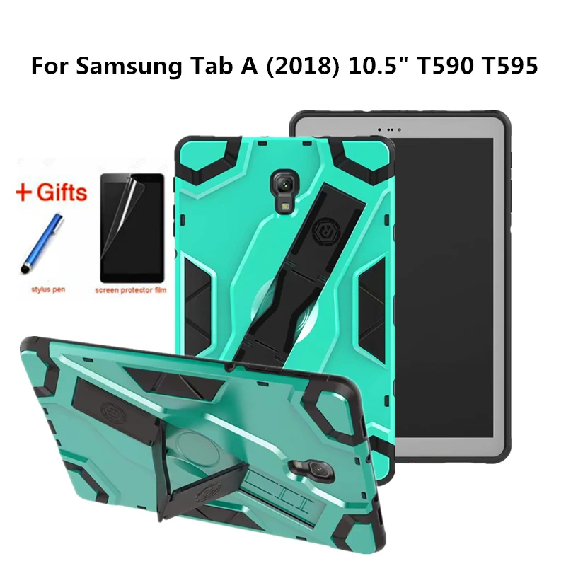 Чехол для Samsung Galaxy Tab A A2 10 5 дюйма 2018 тонкий T595 T597 жесткая задняя крышка планшета