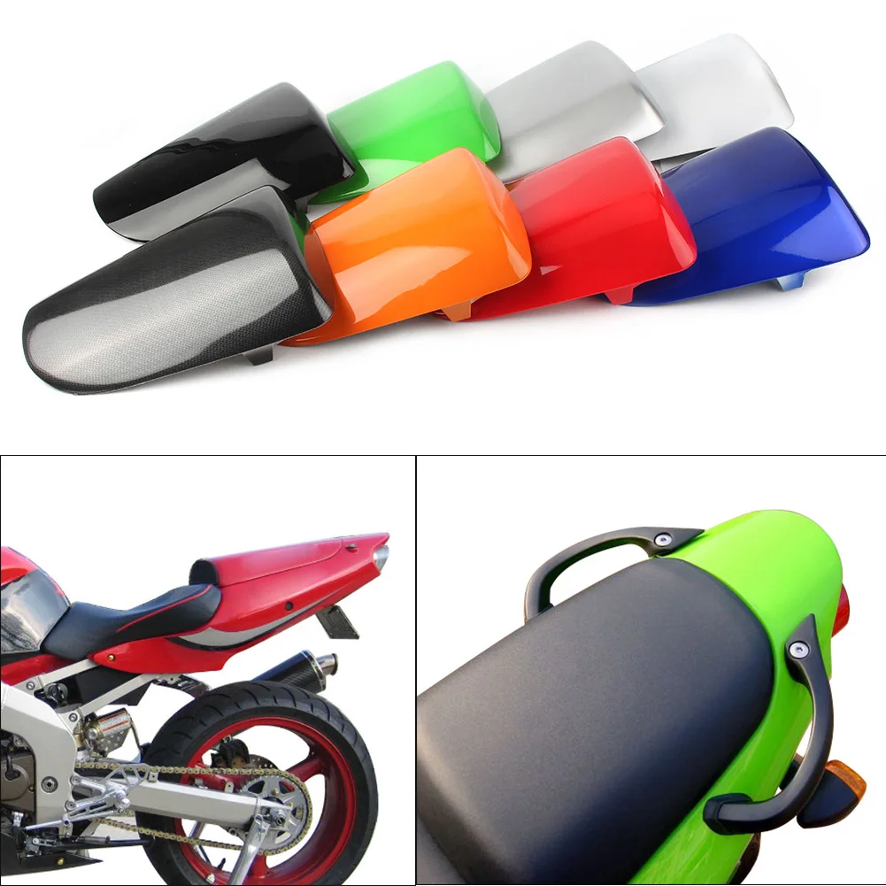 ZX6R 636	Rear Pillion Passenger Cowl Seat Back Cover	GZYF Motorcycle Spare Parts For Kawasaki 1998 99 2000 2001 2002 ABS plastic