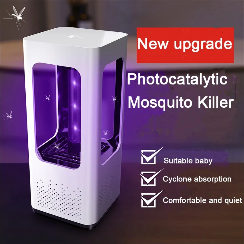 Электрический USB фотокаталитический комаров убийца лампа ловушка для борьбы с