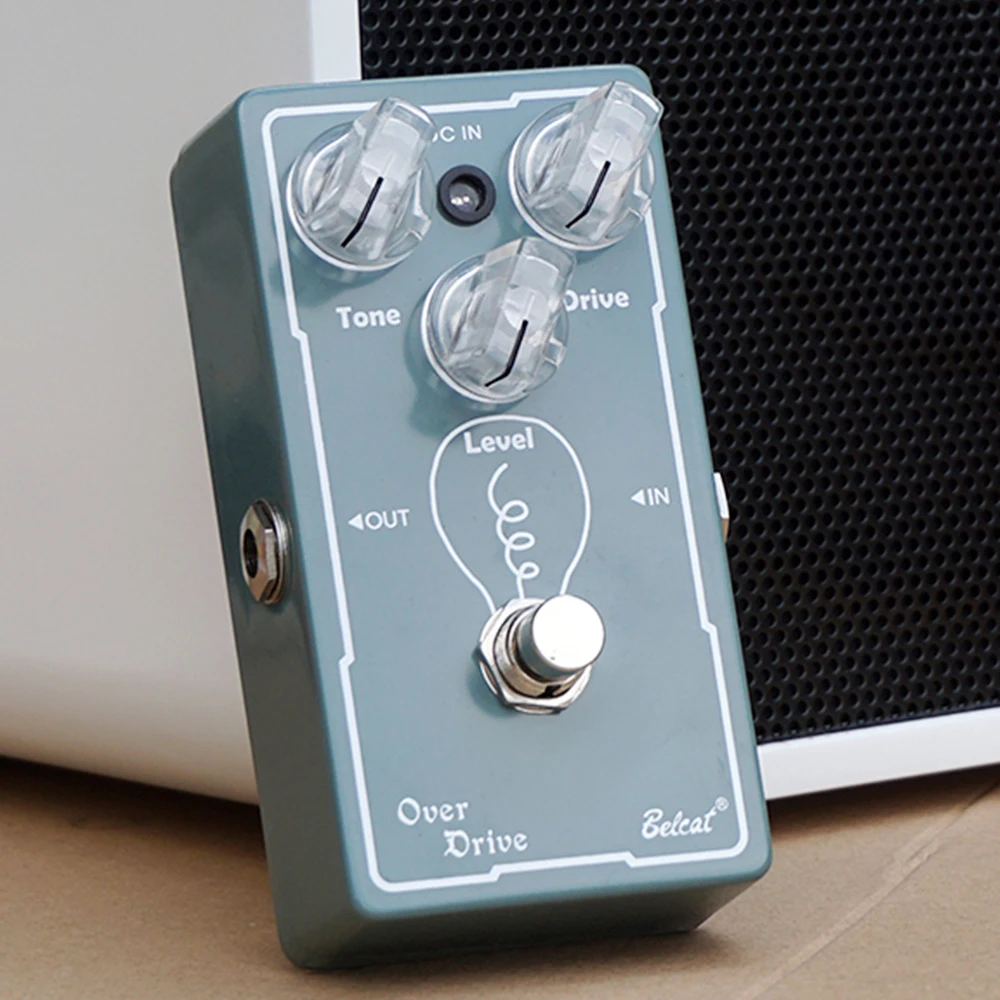 Belcat Over Drive гитара фотоэффекты Stompbox для электрической гитары с регулятором уровня