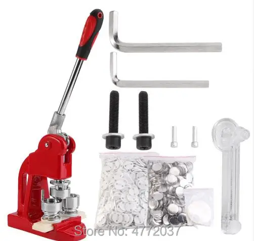 

25MM-75MM Badge Maker Machine Making Pin Button Press Cutter Circle Button Sale Badge Machine Professonal factory hot sale