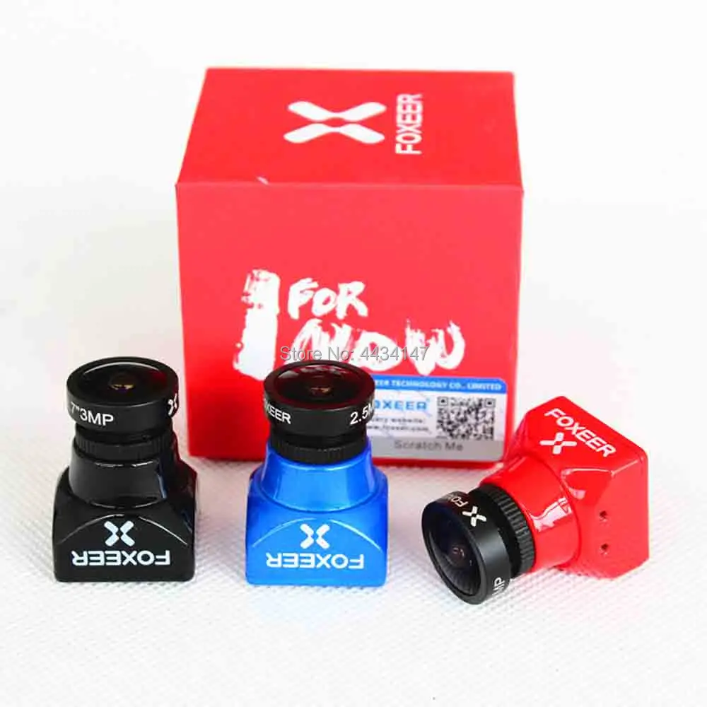 Оригинальная Foxeer Arrow Mini Pro 1 8 мм/2 5 мм 650TVL WDR FPV камера Встроенная OSD с кронштейном