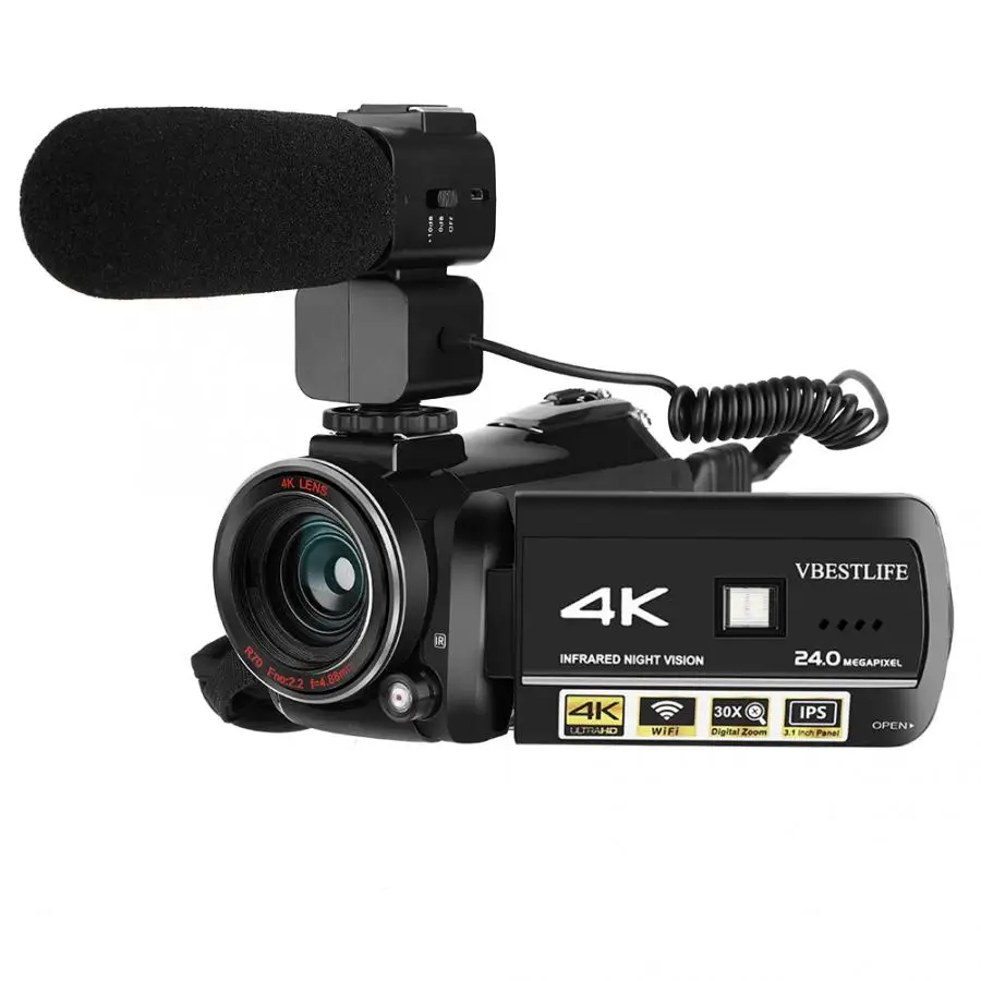 Camara Профессиональный AC3 IPS 3 1 дюйма HD сенсорный экран беспроводной WIFI DV 4K Цифровая