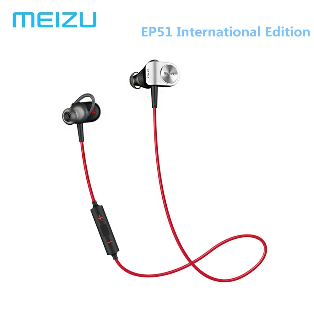 MEIZU EP51 Bluetooth Наушники Беспроводные спортивные HiFi наушники международная версия