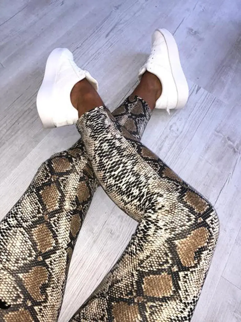 Женские обтягивающие Стрейчевые брюки-карандаш с высокой талией Лидер продаж