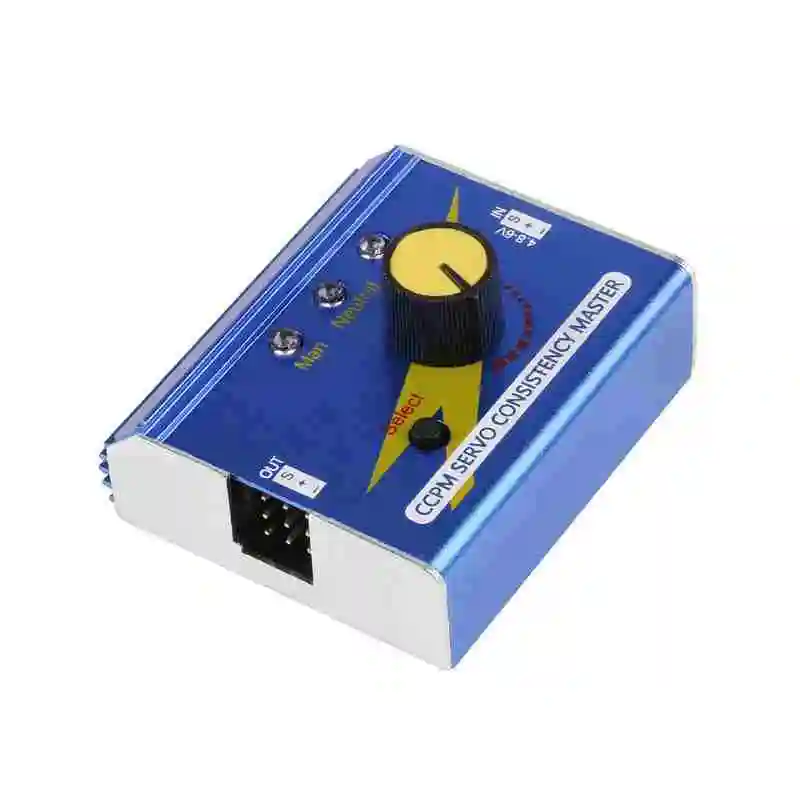 

High Quality Metal Case Multi-function 3CH ESC Servo Tester Digital Analog CCPM Consistency Master Checkers Tester Accessory