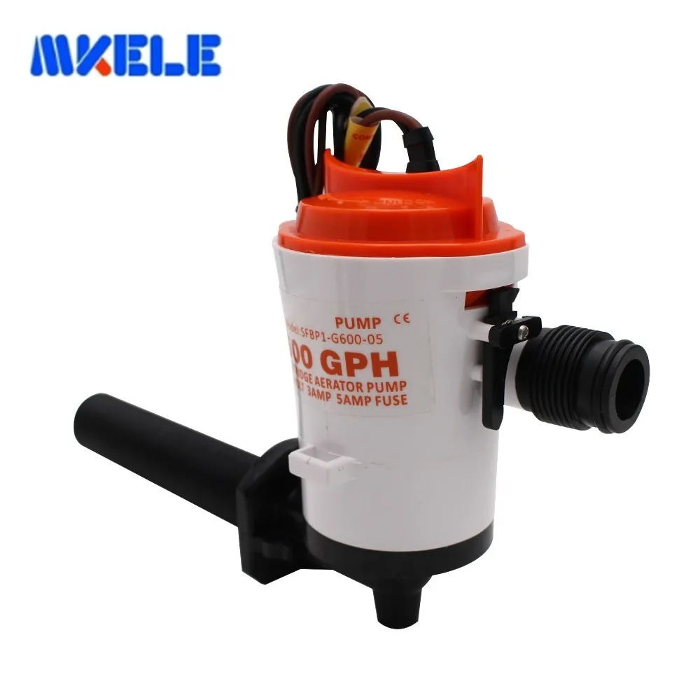 насос для воды 600 GPH MKBP1-G600-05 3/4 &quot 12 В новый алюминиево-лигносульфонатный комплекс