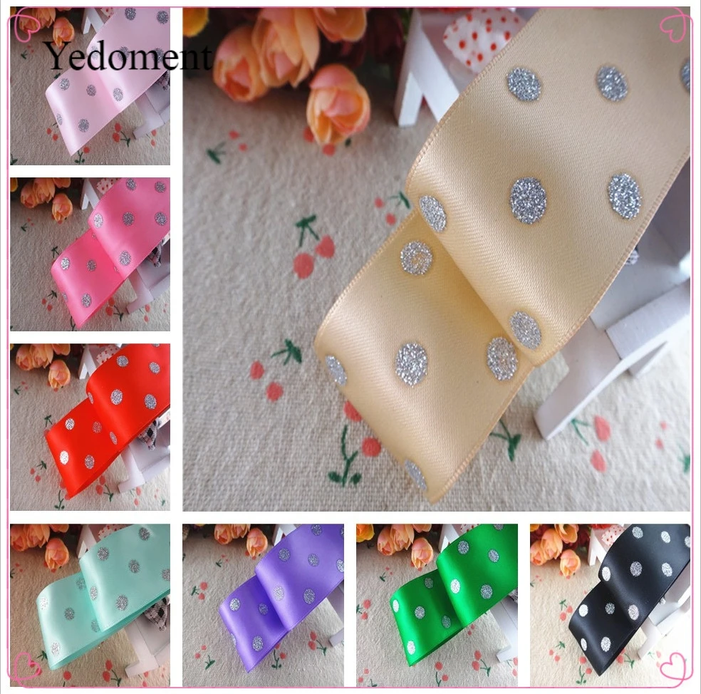 Лента для бантов ручной работы MD18021001 1 1/2 дюйма 38 мм 10 ярдов|satin ribbon|ribbon diyprinted satin