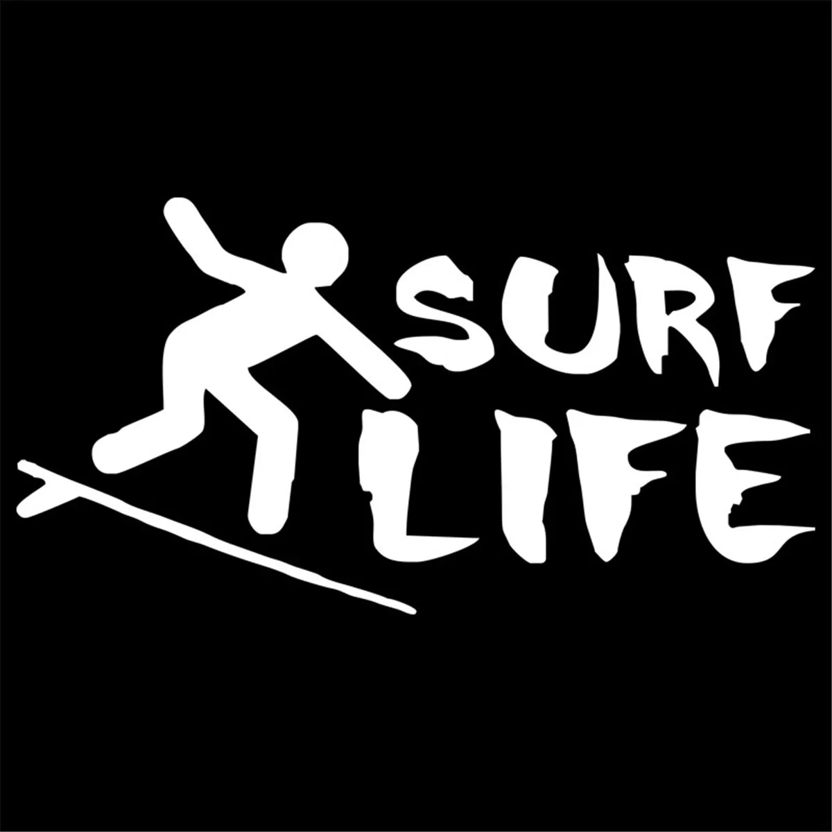 Surf Life Van Bumper наклейка для ноутбука ПК декор оконного стекла в подарок