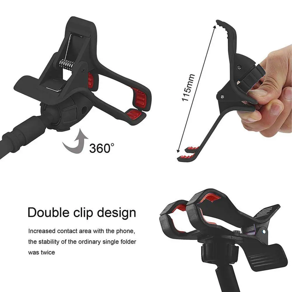 

360 Degree Rotating Mobile Phone Holder Telescopic Flexible Clip Table Desk Lazy Spirit Long Arm Universal Mobile Phone Holder
