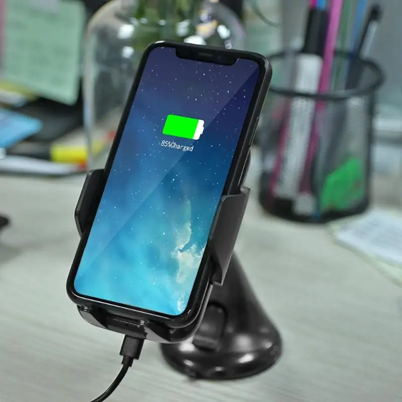 VODOOL автоматическое Индукционное Беспроводное зарядное устройство для iPhone Xs Max XR X