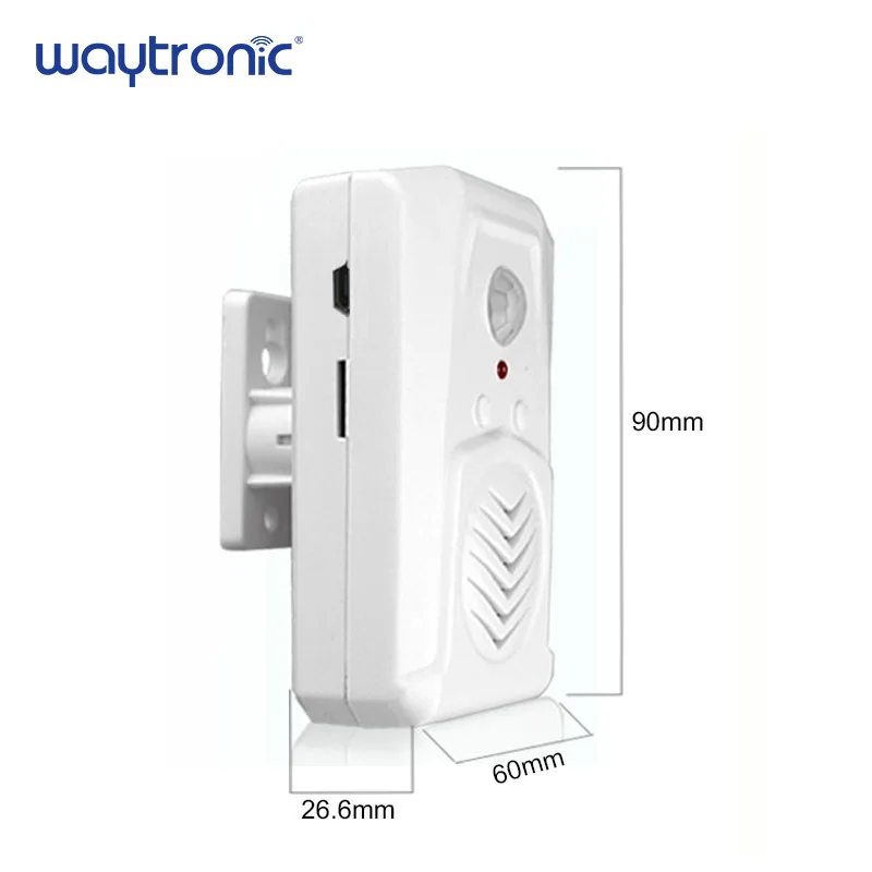 Waytronic инфракрасный датчик движения из PIR активированный голосовой записываемый