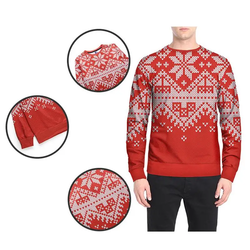2018 New Autumn Fashion Christmas Casual Sweater O-Neck Slim Fit Knitting Mens Sweaters And Pullovers Men Pullover XXL | Мужская одежда