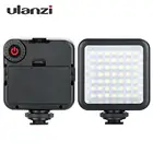 Универсальный светодиодный мини-светильник Ulanzi 49LED для фотосъемки, портативный ночник 6000K, заполняющий светильник, с креплением на горячий башмак и резьбу 14 дюйма для камеры