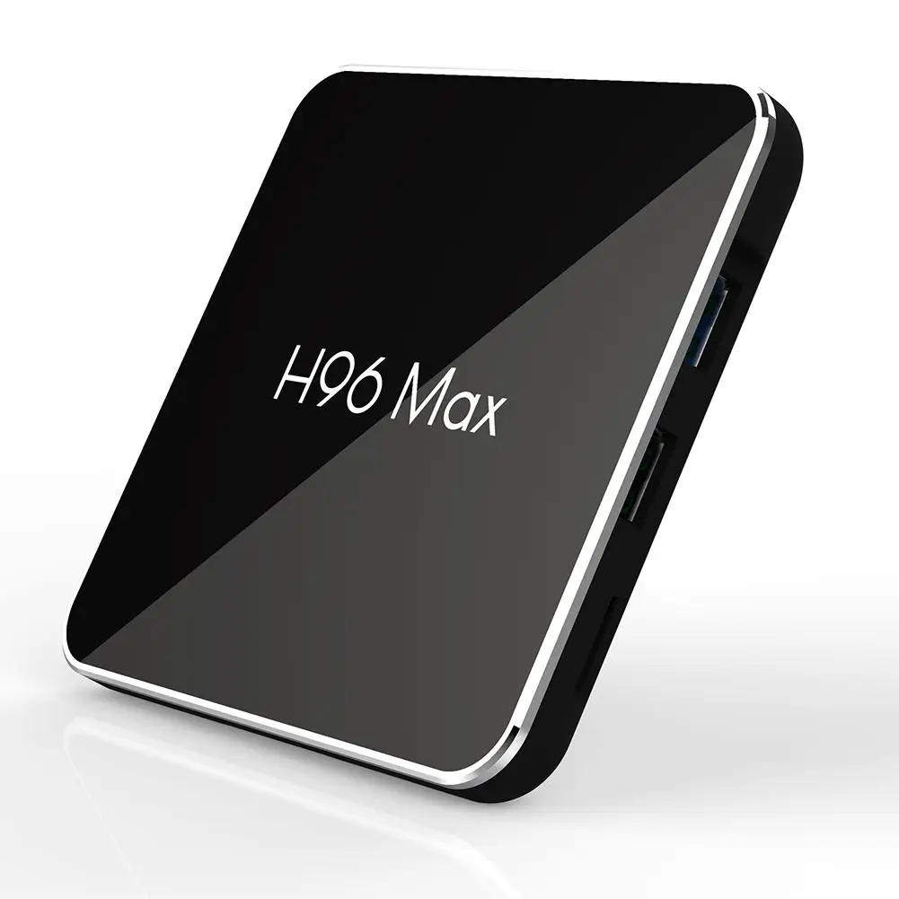 ТВ-приставка H96 MAX X2 Android 8 1 Amlogic-S905X2 LPDDR4 2 Гб 16 четырехъядерный Wifi BT H.265 4K