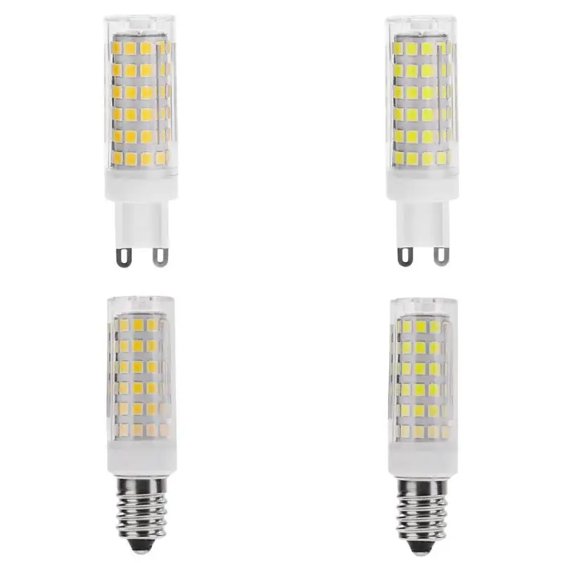 E14 G9 Светодиодная лампа SMD 2835 9 Вт 78 светодиодов кукурузная прожектор регулируемый
