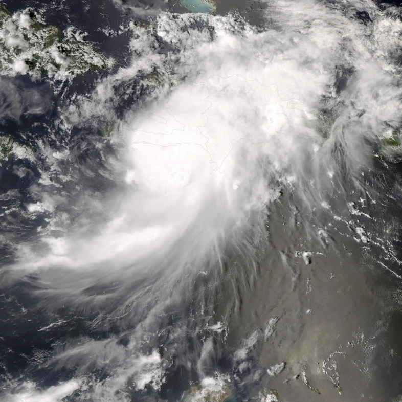 Рисунок плаката Hurricane Gustav над Hispaniola (24x31)|Таблички и знаки| |