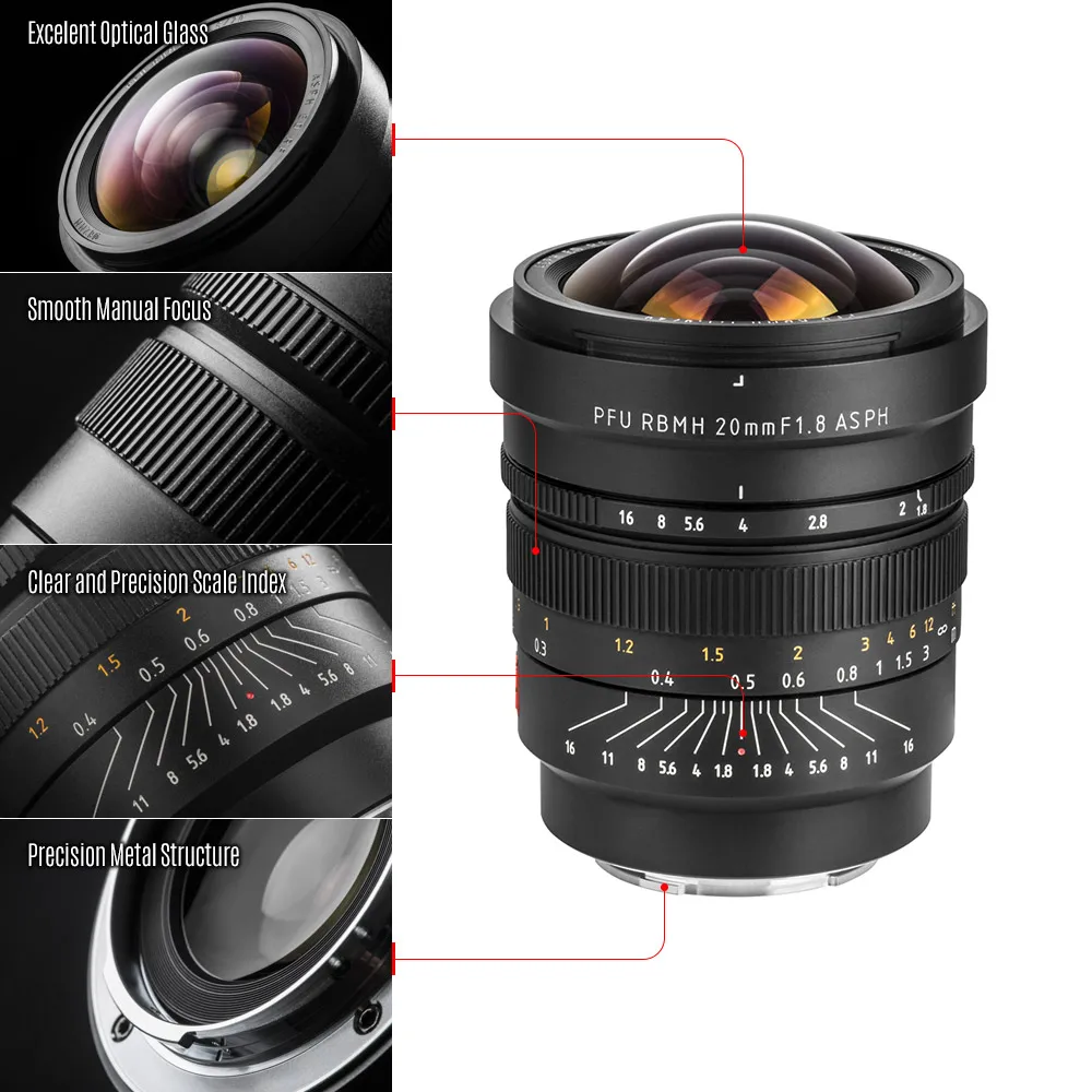 VILTROX полнокадровый широкоугольный основной объектив фотосессия/F1.8 E mount MF для Sony