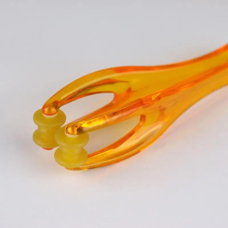 Новый 2 ролики палец массажер для суставов массаж рук инструменты эластичный