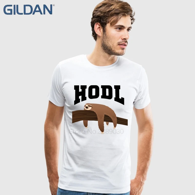 Hodl Черный футболки Чистый Обычный хоп свободные размеры круглый вырез горловины