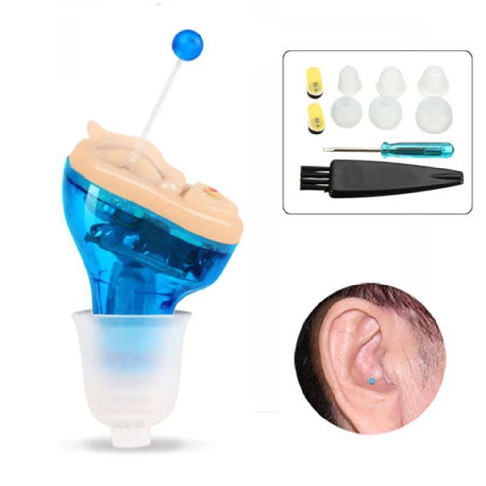 Слуховой аппарат усилитель звука Audiphone Enhancer силиконовые Портативные Инструменты