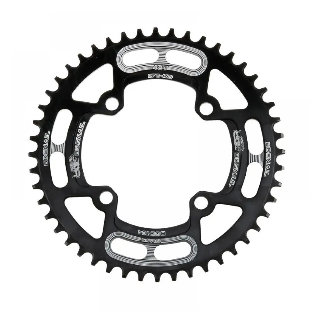 Велосипед Crank BCD104 круглый 36 T 38 40 42 44 46 48T50T Сверхлегкий 7075 T6 MTB Chainwheel велосипедная