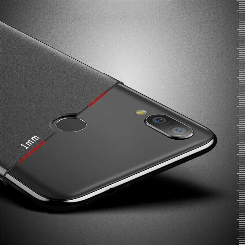 Противоударный Матовый Жесткий чехол из поликарбоната песчаника для Xiaomi Redmi Note 7 5