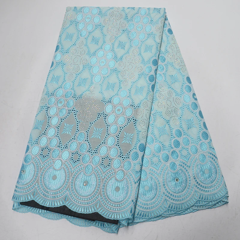 High quality Swiss voile lace in Switzerland embroidery cotton African dry fabric 2019 Nigerian men women stones | Дом и сад