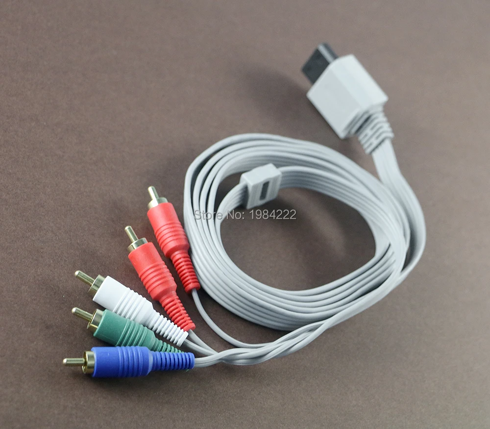 1 8 м компонент высокой четкости 1080P HDTV AV аудио адаптер кабель провод 5RCA для Nintendo