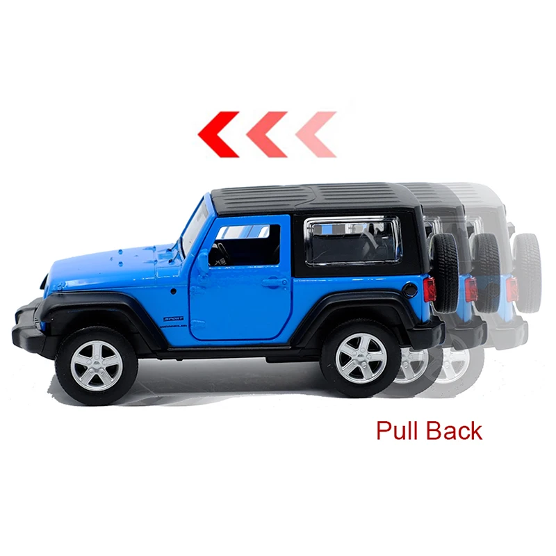 Новое поступление Caipo Wrangler литая модель автомобиля из сплава игрушка с тянущимся