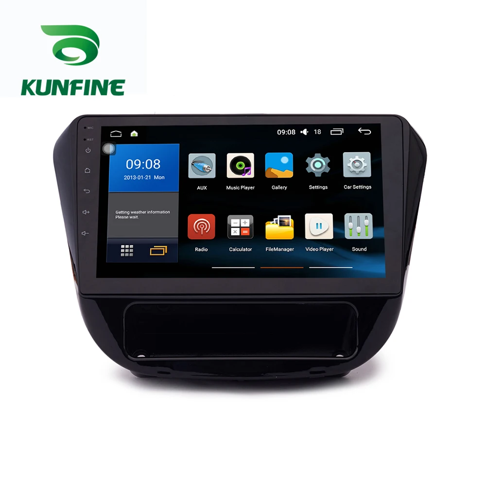 Восьмиядерный 1024*600 Android 8 1 автомобильный DVD GPS навигационный плеер Deckless стерео для