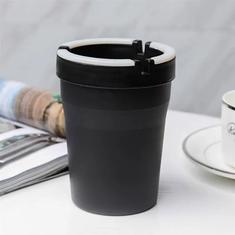 1PC Cup-Style Glow in The Dark Practical Black Glow-Top Night Light Car Ashtray Accessories | Дом и сад