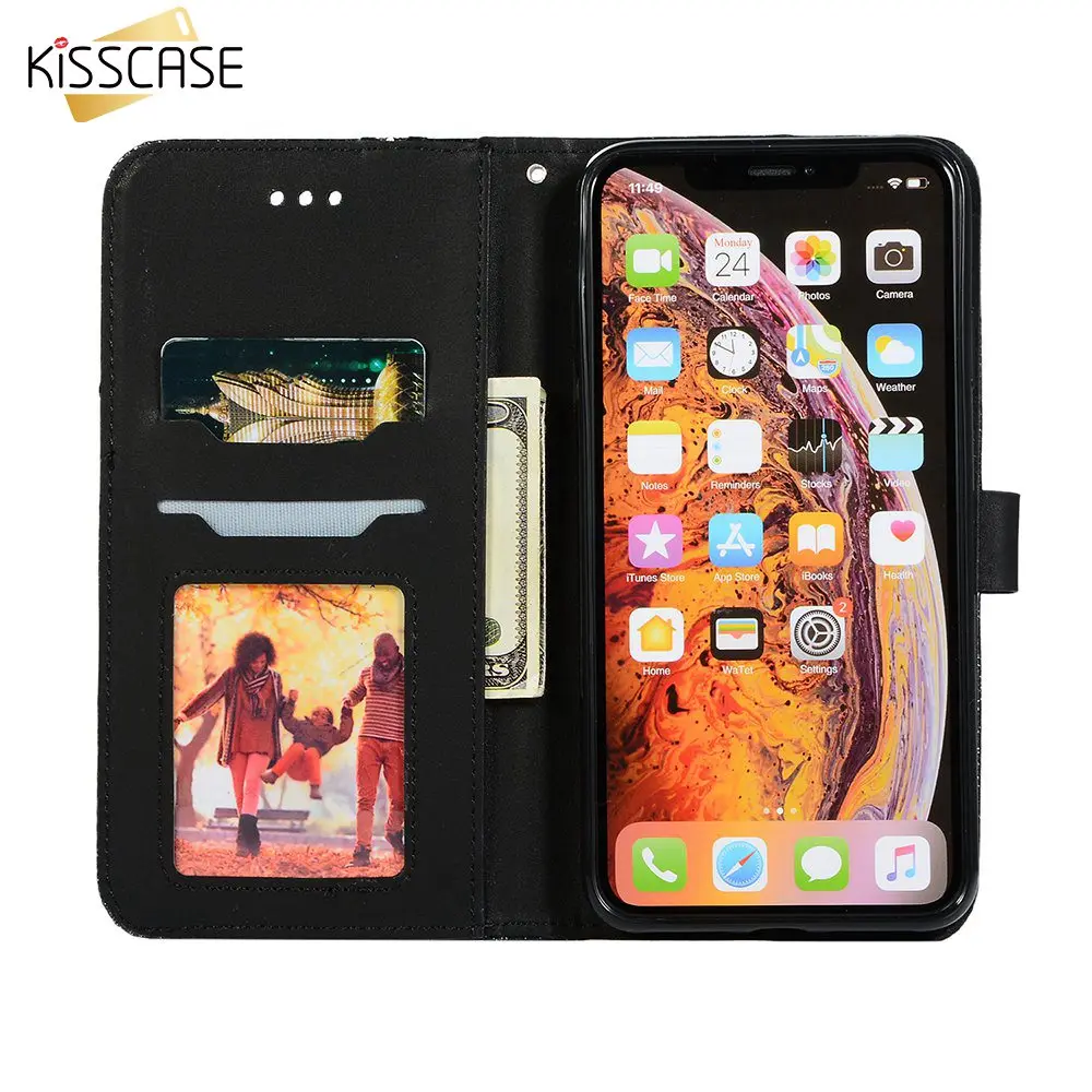 KISSCASE чехол с сердечками для iPhone 8 7X6 6 S Plus Алмазный телефона 5 5S SE 7 XS XR максимальный