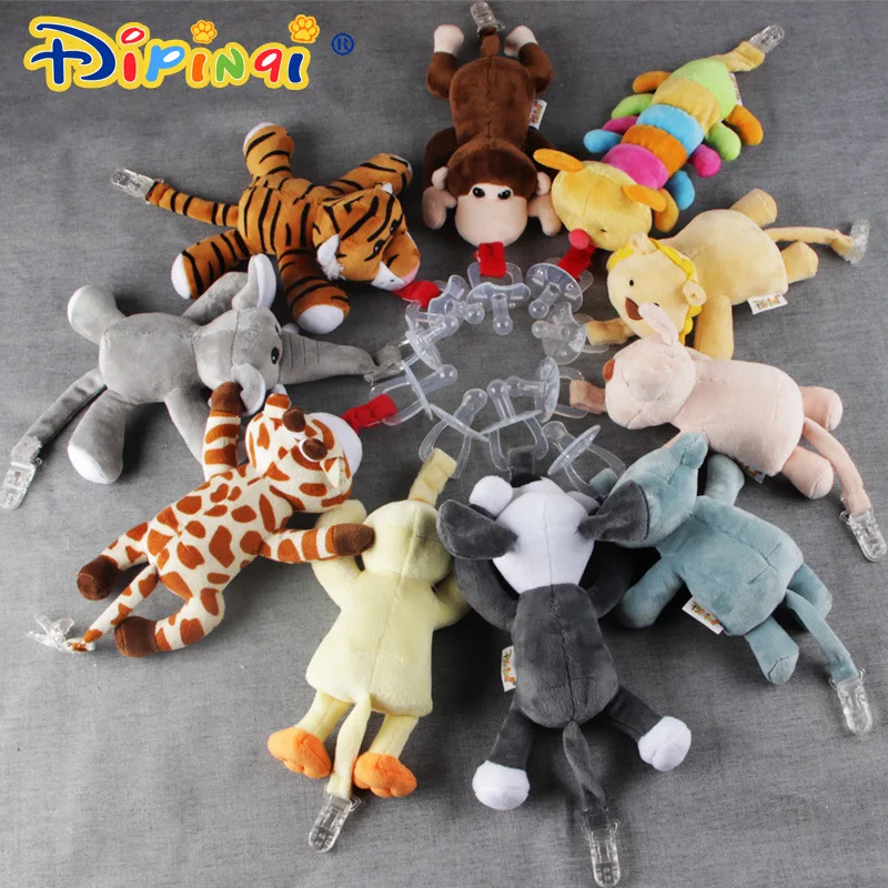 Baby Appease Nipple Suspension Type Removable Lint Animal Doll Unicorn Toys |
