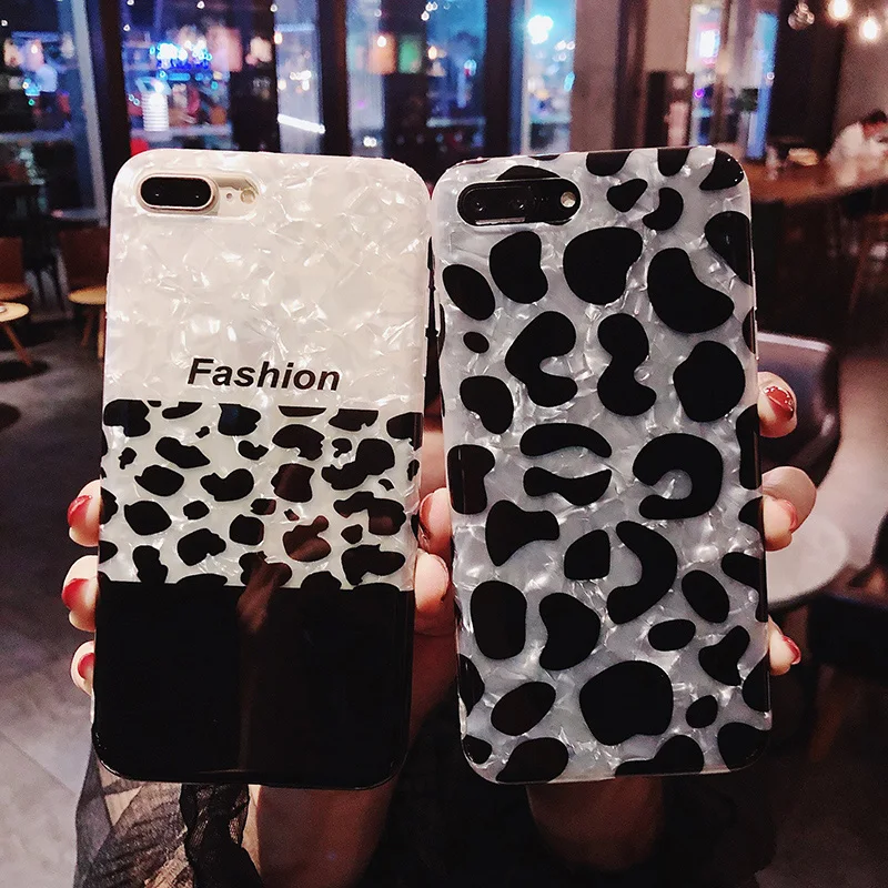 Lovebay чехол для телефона iPhone 6 6s 7 8 Plus X XR XS Max Модный Блестящий с раковиной
