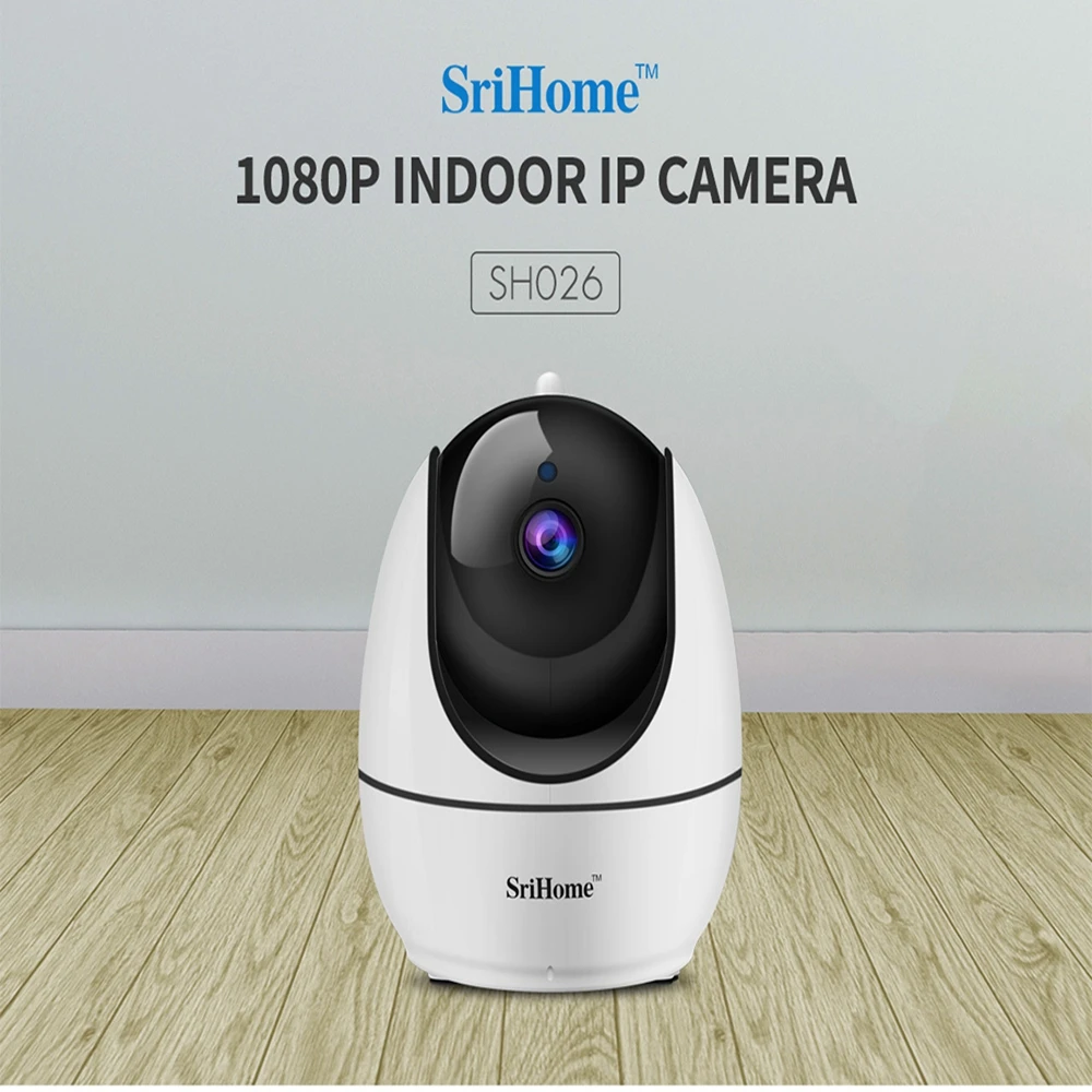 SriHome SH026 IP камера WiFi 1080P беспроводная видеонаблюдения HD 2 4G Смарт сеть ночного