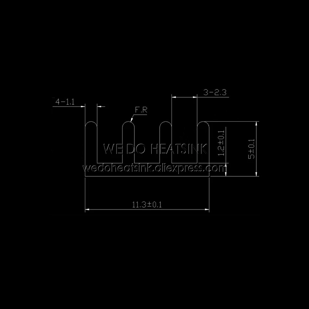 20 шт. вентиляторы для процессора 11x11x5 мм|cpu fan|aluminium heatsink profilealuminum |