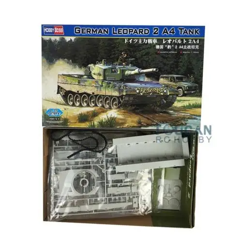 Trumpeter 82401 1/35 немецкий основной боевой танк леопард 2 A4 Танк пластиковая модель