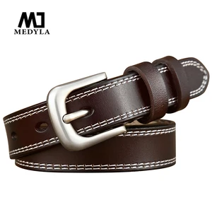 Женский ремень из натуральной кожи, тонкий ремень с пряжкой с язычком из сплава, повседневный Модный женский Молодежный ремень, ремень с трендом ZK046