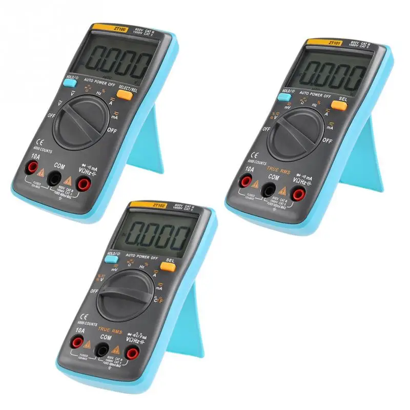 Цифровой мультиметр ZT100/ZT101/ZT102 автоматический ЖК дисплей тестирование емкости